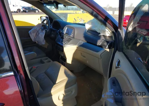 2010 Honda Odyssey Ex-L из США, поврежденный, VIN 5FNRL3H71AB097892